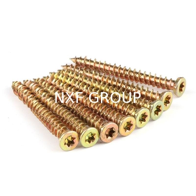 NXF ASTM DIN JIS S235JR/A105JRB/DINST37-2/JISSS400/ASTMA283C M8 Galvanizing Plum Blossom Head Threaded Screw