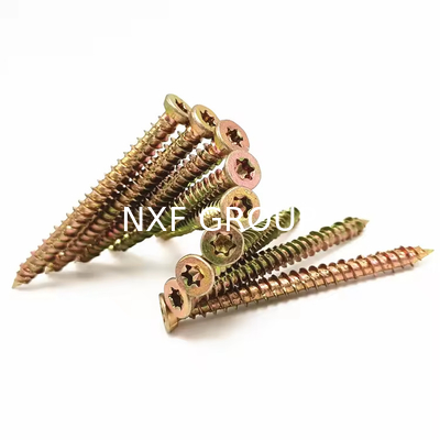 NXF ASTM DIN JIS S235JR/A105JRB/DINST37-2/JISSS400/ASTMA283C M8 Galvanizing Plum Blossom Head Threaded Screw