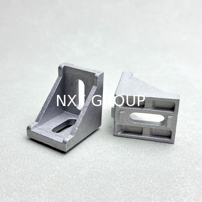 NXF ASTM JIS UNS A96010 Width 20mm Length 28mm Hight 28mm Customizable Aluminum 6061 Alloy Angle Corner Bracket