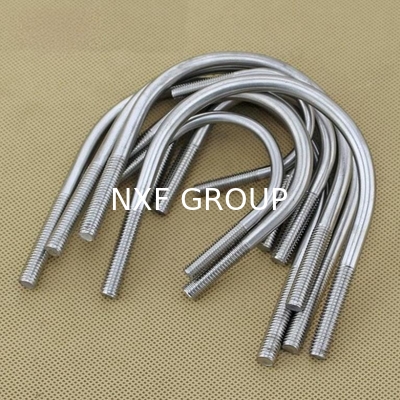 NXF ASTM JIS EN 316/0Cr17Ni12Mo2/1.4401 M10 55mm Hexbolt Fasteners Stainless Steel 316 U-Bolt