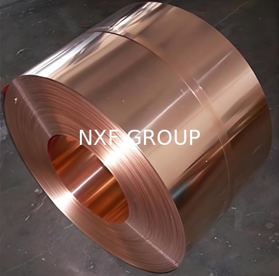 NXF ASTM B280/EN12735/JISH3300 C11000 C12200  Outside Diameter 0.1-1400mm Thickness 0.06-1.5mm Copper Strip