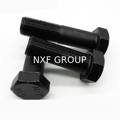 NXF ASTM S235JR/A105JRB/DINST37-2/JISSS400/ASTMA283C Diameter M33 Length 100mm Hexagon Bolts