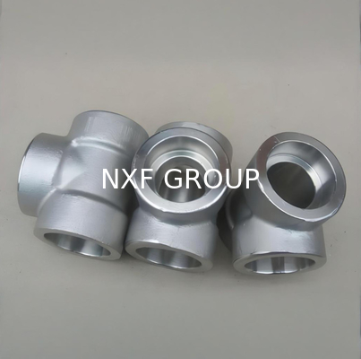 NXF ASTM B127 MONEL 400 Alloy/UNS N04400 DN15-1200  Class 150-2500 Nickel Alloy 400 Forging Socket Welding Tee