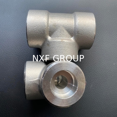 NXF ASTM B127 MONEL 400 Alloy/UNS N04400 DN15-1200  Class 150-2500 Nickel Alloy 400 Forging Socket Welding Tee