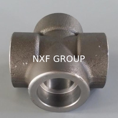 NXF ASTM B127 MONEL 400 Alloy/UNS N04400 DN15-1200 Class 150-2500 Nickel Alloy 400 Sw Fitting Forging Socket Welding Cross