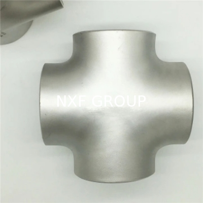 NXF ASTM DIN JIS 316Ti/0Cr18Ni12Mo2Ti DN15-1200 Class 150-2500 Stainless Steel 316Ti Forging Butt Welding Cross