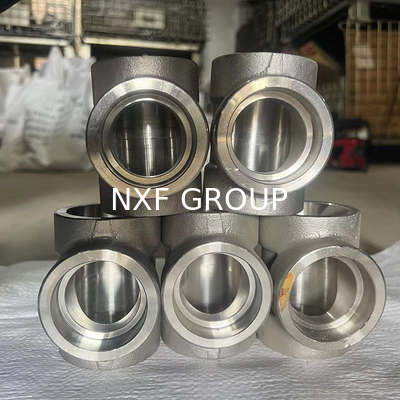 NXF UNS S31008 ASTM A403 310S/0Cr25Ni20/1.4845 DN15-1200 Class3000-9000 310S Stainless Steel Socket Welding Tee