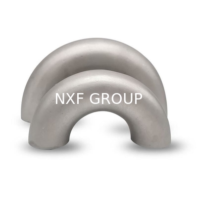 NXF ASTM A240 316H /1Cr17Ni12Mo2/31609 DN15-1200  SCH10-XXS Stainless Steel 316H BW Forging 180° Butt Welding Elbow