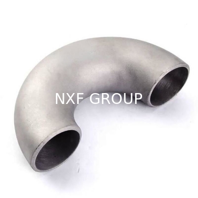 NXF ASTM JIS EN 316Ti/0Cr18Ni12Mo2Ti  DN15-1200 SCH10-XXS Stainless Steel 316Ti BW Forging High Pressure 180° Butt Welding Elbow