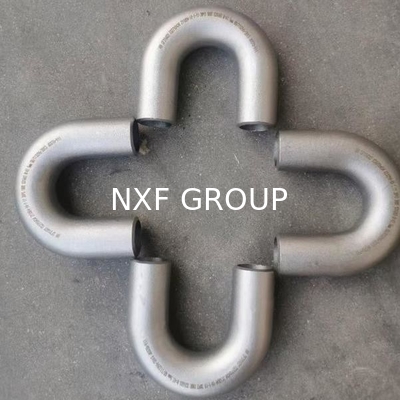 NXF JIS EN ASTM B127 MONEL 400 Alloy/UNS N04400 DN15-1200 SCH10-XXS  Nickel Alloy 400 BW Forging 180° Butt Welding Elbow