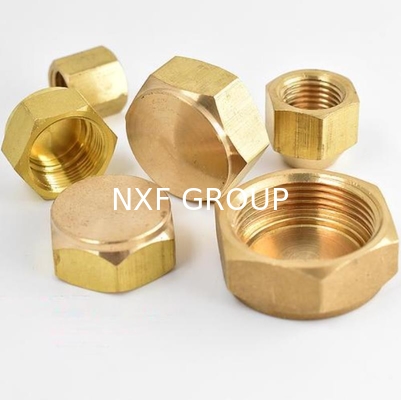 NXF ASTM DIN JIS B280/EN12735/JISH3300 C11000 C12200 DN15-1200 SCH10-XXS Butt Welding Casting Threaded Copper Cap