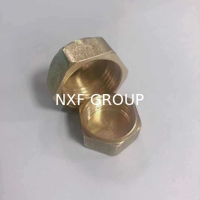NXF ASTM DIN JIS B280/EN12735/JISH3300 C11000 C12200 DN15-1200 SCH10-XXS Butt Welding Casting Threaded Copper Cap