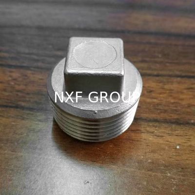 NXF ASTM B127 MONEL 400 Alloy/UNS N04400 DN 6-100 Class 150-2500 Nickel Alloy 400 Forging Square Head Plug